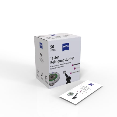 ZEISS Taster-Reinigungst&uuml;cher (Deutsch, 50 St&uuml;ck) Produktbild