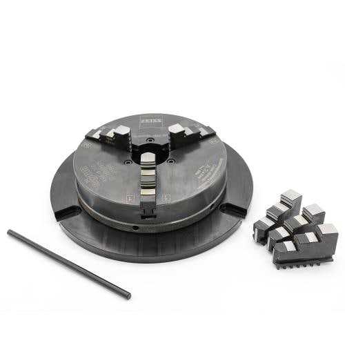 OmniFix Three-jaw ring chucks for rotary table applications Ø200 mm product photo Front View L