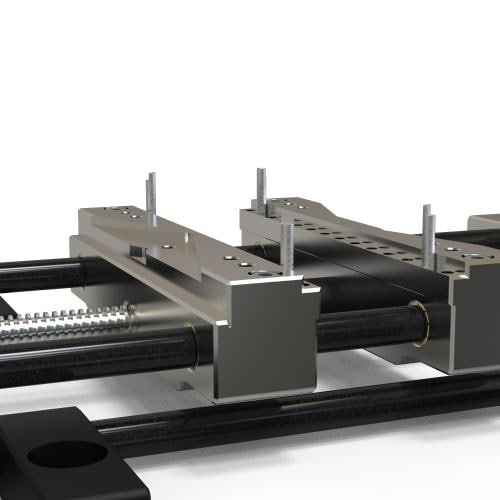 OmniFix metrologist vise 170 x 320 mm product photo Back View L