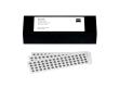 Reference Markers 0.8 mm, white, non-coded, strong adhesive strength, temperature resistant, 3000 piece product photo Back View S