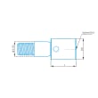 Clamping Screw with female thread, M3 XXT product photo
