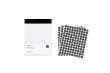 Reference Markers 3.0 mm, white, non-coded, medium adhesive strength, 3000 piece product photo Back View S