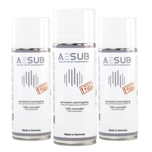 AESUB White, 1 case (12 cans), permanent product photo