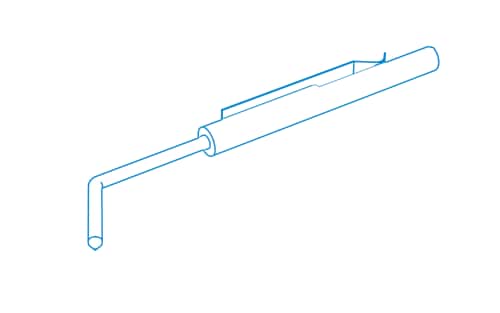 Surface styli angled (Type 1)