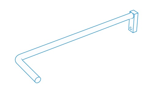 Contour Arm offset horizontal