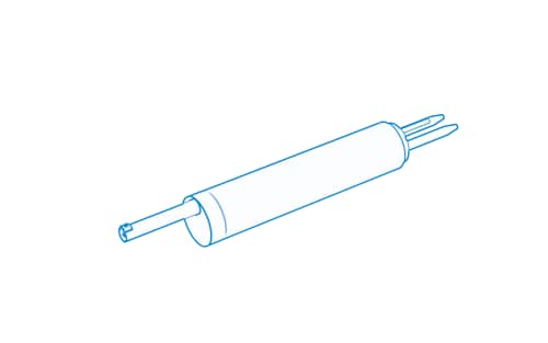 Surface finish measuring skids flat