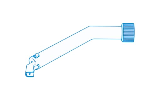 Skidded surface finish angled