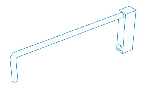 Contour Arm offset vertical