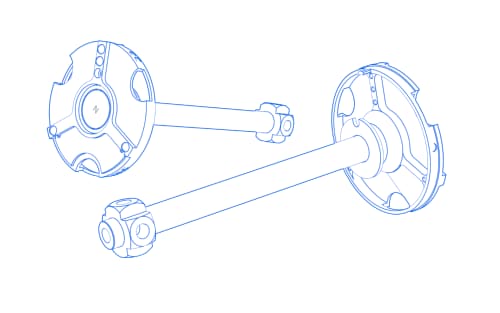 Wechselteller VAST XXT TL1 mit integrierter Tellerverl&auml;ngerung und W&uuml;rfel