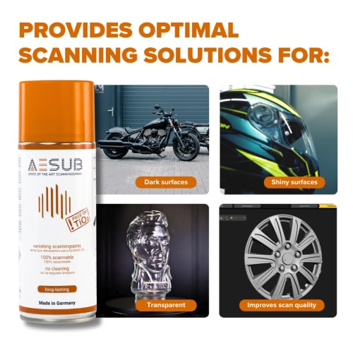 AESUB Orange, 1 case (12 cans), vanishing, Scanning time approx. 4-8 h product photo IMT Front 1 View L