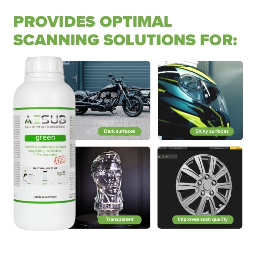 AESUB Green, 5-liter, vanishing, Scanning time approx. 1-2 h product photo IMT Front 1 View L