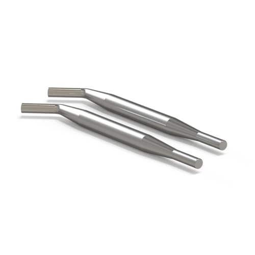 Two (2) Pin wrenches, 2.9 mm for M5 product photo Front View L