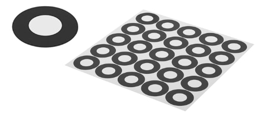 Reference Markers 18.0 mm, retro-reflective, non-coded, 1000 piece product photo Front View L