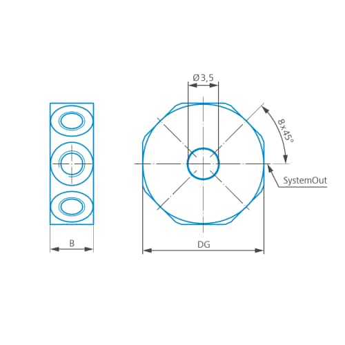 Cube, M3 XXT 8 sided -