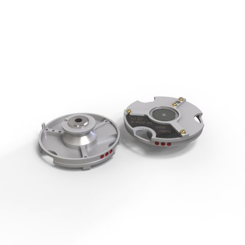Reference adapter plate VAST XXT TL3, adapter-1x-M3 product photo Front View L