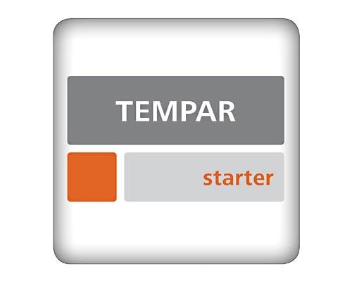 TEMPAR® starter US product photo Back View L