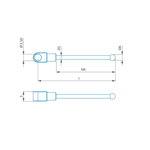 1/4-star stylus M3 XXT, DK3 L40 product photo Front View L
