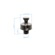 Combi bolt - M6 short, AF25, 10 pieces product photo Back View S