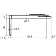 Stylus/Roughness ML=22, MLE=15, B=18, DSE=1.2 product photo Back View S