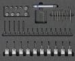 M3 XXT Star Stylus Kit, M5, 37 pcs product photo