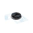 3-jaw-chuck - clamping range 30mm product photo Back View S