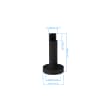Top - 180&deg; location surface, Connection M24x1 product photo Back View S