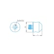 Adapter, M5 bolt, M3 (XXT) drill hole product photo