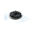 3-jaw-chuck - clamping range 50mm product photo Back View S