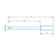 High rigid stylus arm/Contour ML=126.5, DS=8 product photo