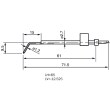 Stylus/Roughness ML=61, MLE=15, B=9.5, DSE=1.2, W1=55&deg; product photo Back View S